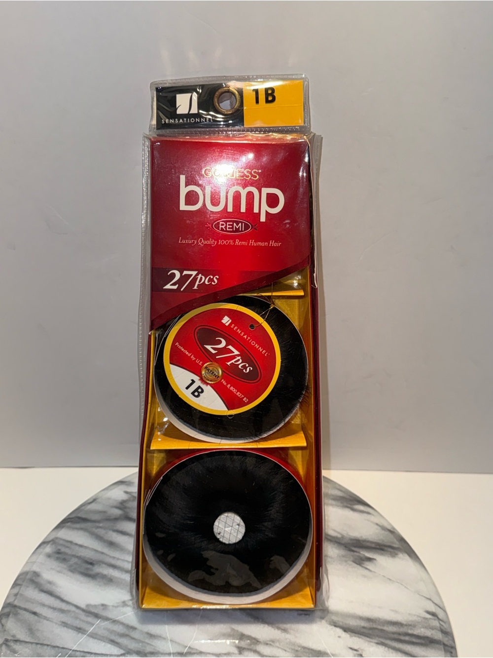 Sensationnel  Goddess Bump Remi 100% Remi Human Hair 27 PCS Color 1B